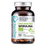 Spirulina 100% BIO 600 mg, SILVER PURE Myvita, 100 kapsułek w sklepie internetowym Dbajozdrowie