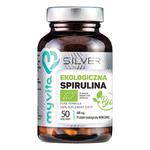 Spirulina 100% BIO 600 mg, SILVER PURE Myvita, 50 kapsułek w sklepie internetowym Dbajozdrowie