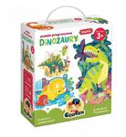 CZUCZU PUZZLE PROGRESYWNE DINOZAURY 3+ w sklepie internetowym Malako.pl