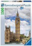 RAVENSBURGER 1500 EL. ZABAWNY KOT NA ZEGARZE BIG BEN PUZZLE 14+ w sklepie internetowym Malako.pl