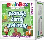 REBEL GRA BRAINBOX - POZNAJĘ DOMY ZWIERZĄT 4+ w sklepie internetowym Malako.pl