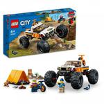 LEGO CITY PRZYGODY SAMOCHODEM TERENOWYM Z NAPĘDEM 4X4 60387 6+ w sklepie internetowym Malako.pl