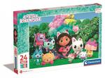 CLEMENTONI 24 EL. MAXI KOCI DOMEK GABI 28520 PUZZLE 3+ w sklepie internetowym Malako.pl