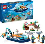 LEGO CITY ŁÓDŹ DO NURKOWANIA BADACZA 60377 5+ w sklepie internetowym Malako.pl