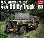 ACADEMY U.S. ARMY 1/4 TON 4X4 UTILITY TRUCK 13547 SKALA 1:24 w sklepie internetowym Malako.pl