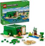 LEGO MINECRAFT DOMEK NA PLAŻY ŻÓŁWI 21254 8+ w sklepie internetowym Malako.pl