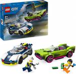 LEGO CITY POŚCIG RADIOWOZU ZA MUSCLE CAREM 60415 6+ w sklepie internetowym Malako.pl