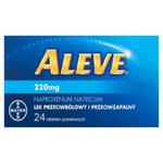 Aleve Lek przeciwbólowy i przeciwzapalny 24 tabletki w sklepie internetowym Apteka Pod Gwiazdą
