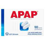 Apap Tabletki powlekane 100 tabletek w sklepie internetowym Apteka Pod Gwiazdą