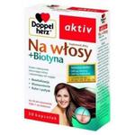 Doppelherz aktiv Na włosy + Biotyna 30 w sklepie internetowym Apteka Pod Gwiazdą