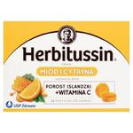 Herbitussin Miód i cytryna Pastylki do ssania Suplement diety 12 pastylek w sklepie internetowym Apteka Pod Gwiazdą