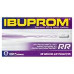 Ibuprom RR Lek przeciwbólowy przeciwzapalny przeciwgorączkowy 48 sztuk w sklepie internetowym Apteka Pod Gwiazdą