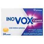 Inovox Express Pastylki twarde smak miodowo-cytrynowy 24 pastylki w sklepie internetowym Apteka Pod Gwiazdą