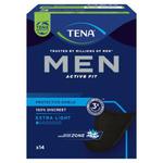 TENA Men Extra Light Black Wkłady anatomiczne 14 sztuk w sklepie internetowym Apteka Pod Gwiazdą