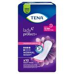 TENA Lady Normal Night Pieluchy anatomiczne na noc 10 sztuk w sklepie internetowym Apteka Pod Gwiazdą