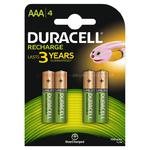 Baterie Duracell Recharge AAA 750mAh - blister 4szt w sklepie internetowym Prostowniki-akumulatory.pl