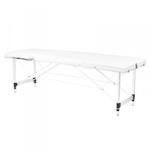 Stół składany do masażu aluminiowy komfort Activ Fizjo 3 segmentowy white w sklepie internetowym Abant