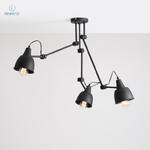 ARTERA - nowoczesna lampa sufitowa AIDA 3 BLACK w sklepie internetowym kolorywnetrz.pl