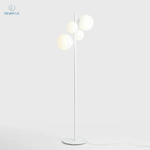 ARTERA - skandynawska lampa podłogowa BLOOM 4 FLOOR WHITE w sklepie internetowym kolorywnetrz.pl