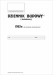 Dziennik budowy DB2a (dodatkowy) dla obiektów budowlanych A4 P13 w sklepie internetowym Agena24