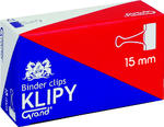 Klips biurowowe 15mm /12szt/ w sklepie internetowym Agena24