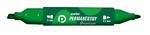 Marker Tetis permanentny KM502-Z2 Premium zielony dwustronny w sklepie internetowym Agena24
