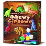 Odlewy Gipsowe Dinozaury (Świecą W Ciemności) - 4M w sklepie internetowym Edukraina.pl