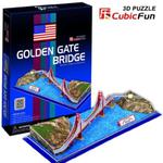 Puzzle 3D Golden Gate Bridge - Cubic Fun w sklepie internetowym Edukraina.pl