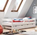 Łóżko drewniane POLI z szufladą wzmacnianą kolor OLCHA WYSYŁKA 24H!!! w sklepie internetowym Mamaania