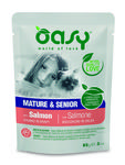 OASY Lifestage Cat Senior saszetka Łosoś 85g w sklepie internetowym Supermarket-zoologiczny.pl