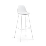 LaForma :: Hoker / krzesło barowe LYSNA biały w sklepie internetowym 9design.pl