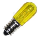 E14 - żółta mat 12V /14V LED 0.25W Fi.16x45 DC/AC Żarówka kolorowa - żółty LED E14 12V-14V 0,25W w sklepie internetowym Interlumen.com