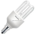 8W E14 3U mini Philips Small Economy Kompaktowa, energooszczędna świetlówka rurkowa Small Economy 8W E14 220-240V w sklepie internetowym Interlumen.com