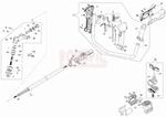 Przeniesienie napędu, przekładnia kątowa, uchwyt rowerowy, piasta, dźwignia gazu, wałek napędu, osłona - Kosy spalinowej Oleo-Mac - BC 241 T - schemat w sklepie internetowym Rokapil