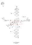 Gaźnik, zestaw naprawczy - części pilarki Oleo-Mac GS 651 - schemat w sklepie internetowym Rokapil