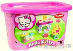 PUDEŁKO Z KLOCKAMI UNICO HELLO KITTY Play Big w sklepie internetowym DlaDzieciaczka.pl