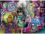 PUZZLE 200 el MONSTER HIGH brokatowe w sklepie internetowym DlaDzieciaczka.pl