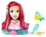 Disney Arielka głowa do stylizacji MATTEL R5470 w sklepie internetowym DlaDzieciaczka.pl