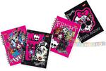 NOTES SPIRALNY Z PODDRUKIEM A6 56K MONSTER HIGH w sklepie internetowym DlaDzieciaczka.pl