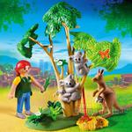 Drzewko z misiami koala i kangur PLAYMOBIL ZOO 4854 w sklepie internetowym DlaDzieciaczka.pl