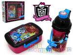 Zestaw Śniadaniowy MONSTER HIGH śniadaniówka i bidon w sklepie internetowym DlaDzieciaczka.pl