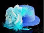 Spinka kapelusz ogromny na tukanikach niebieski w sklepie internetowym Valentino Art