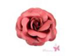 Gumka do włosów/ broszka róża bordo w sklepie internetowym Valentino Art