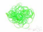 Gumki recepturki silikonowe 40 sztuk fluorescencyjne zielone w sklepie internetowym Valentino Art