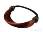 Gumka z pasmem włosów mahoniowy brąz w sklepie internetowym Valentino Art