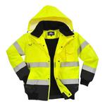 Kurtka odblaskowa ocieplana 3w1 C465 Portwest - Yellow Black w sklepie internetowym Zet4.pl