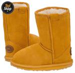 Buty EMU Australia Wallaby Lo Kids Gold (K10102) w sklepie internetowym ButSklep.pl