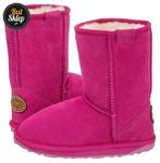 Buty EMU Australia Wallaby Lo Kids Hot Pink (K10102) w sklepie internetowym ButSklep.pl