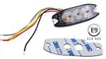 Lampa błyskowa płaska 3x3W LED R65 R10 12/24V IP67 w sklepie internetowym Autosystemy