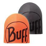 czapka dwustronna do biegania BUFF MICROFIBER REVERSIBLE HAT BUFF LOGO / 108919.901.10 w sklepie internetowym Fitnesstrening.pl